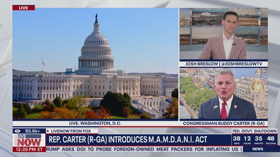 Rep. Buddy Carter introduces MAMDANI Act