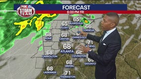 Friday evening forecast