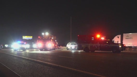 Woman fatally struck by vehicle on East Freeway, Houston police say