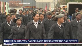 Detroit Veterans Day Parade feels pinch of government shutdown