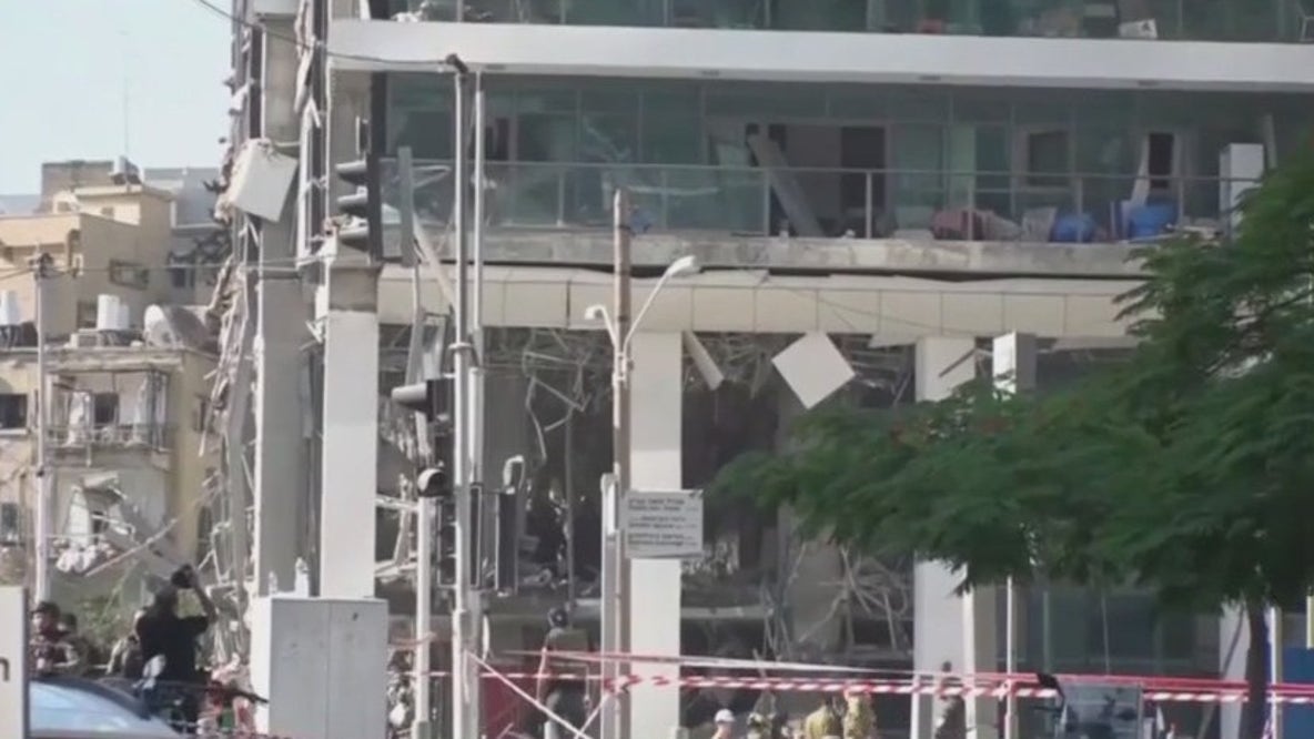 Iranian missile hits major hospital in Israel