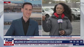 Millions of Americans dealing with snow and cold