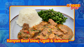 Kenyan Beef Stew, Ugali & Sukuma | Dinner DeeAs