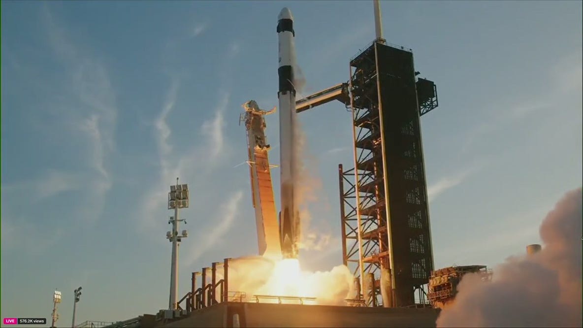 SpaceX Crew-10 launch to International Space Station