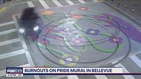 Bellevue Police seek pride mural vandal