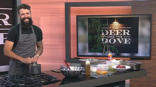 Peach treats with The Deer and The Dove