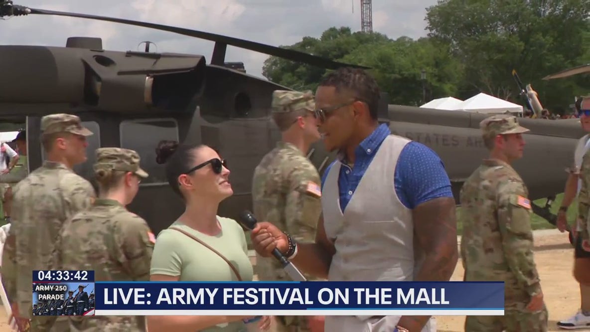 "Thank you for what you do:" Honoring the Army's 250th birthday