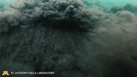 Wakesurfing underwater impact 
