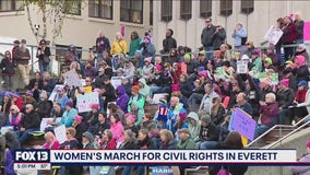 Women's March and civil rights rally in Everett ahead election