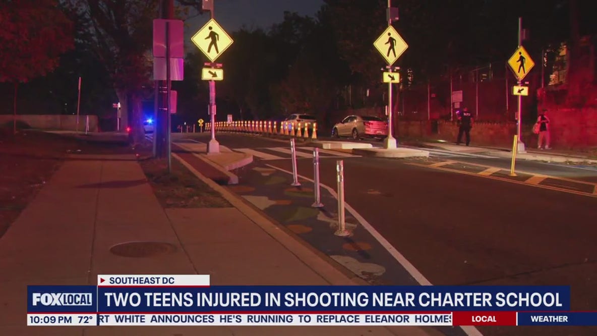 2 teens injured in shooting near KIPP DC campus in Southeast