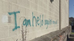 Mysterious graffiti popping up in Galveston