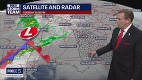 Tuesday evening forecast