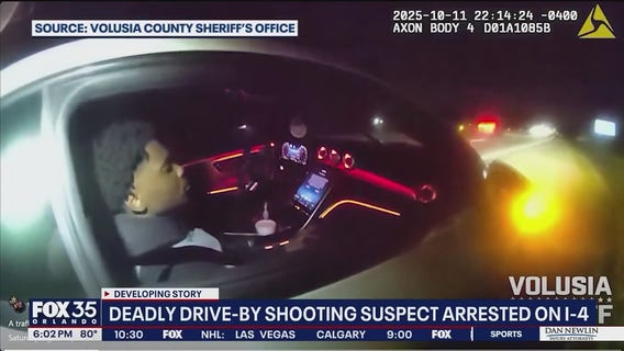 Deadly drive-by shooting suspect arrested on I-4