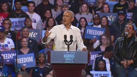 Full speech: Former President Obama rallies for Harris in Detroit