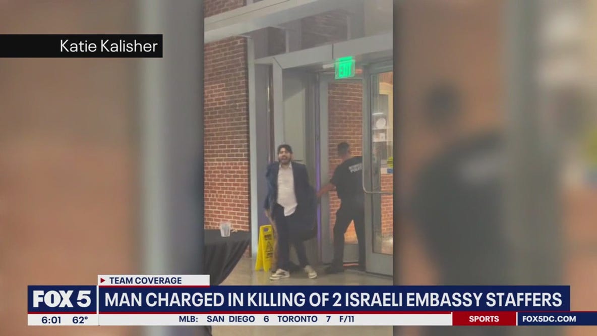 Man charged with murder in deaths of 2 Israeli Embassy staffers