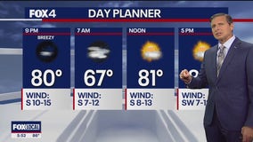 Dallas Weather: Oct. 24 afternoon forecast