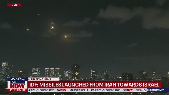 Iran launches missiles at Israel; Netanyahu promises retaliation