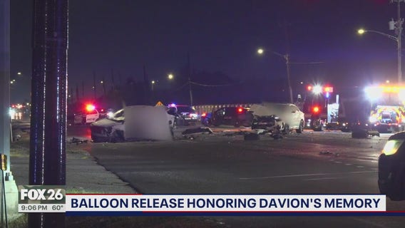 Balloon release to honor Houston fatal crash victim