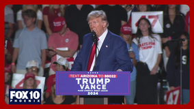 Fmr. President Trump held AZ rally | 2024 Election