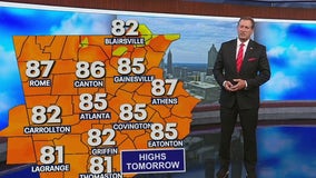 Thursday evening weather forecast