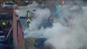 Apartment fire on Chicago's West Side sends 2 people to hospital