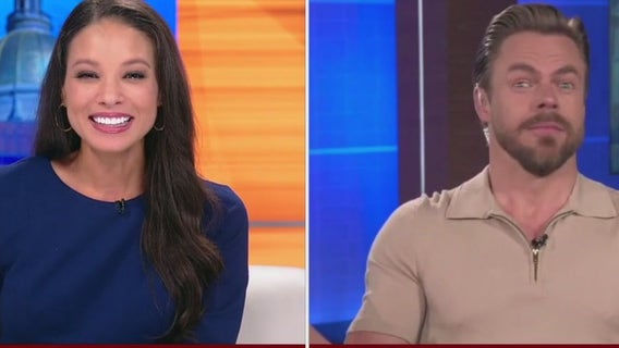 Derek Hough joins EXTRA!