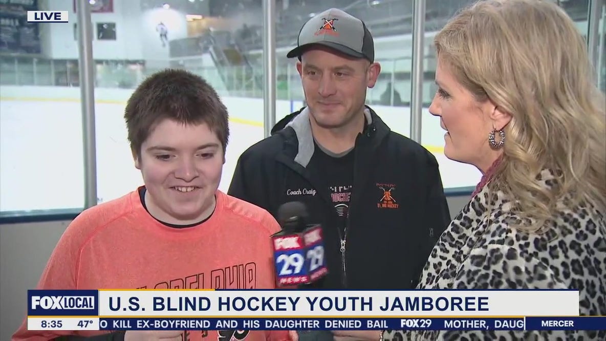 First-ever US Blind Hockey Youth Jamboree in Montgomery County