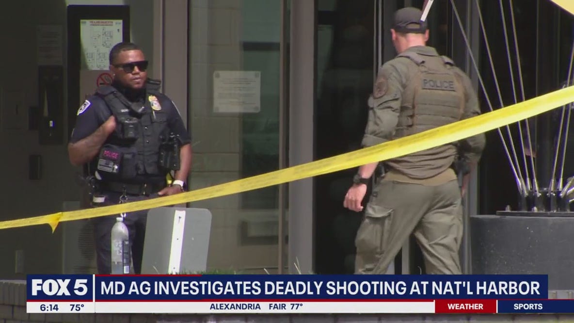 MD AG investigates police-involved shooting at National Harbor