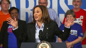 Kamala Harris speaks in Detroit on Labor Day