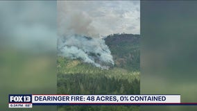 Wildfires across WA burn nearly 8,000 acres