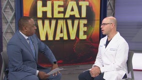 Doctor discusses how to stay safe in the heat