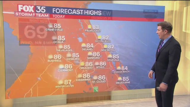 Orlando Weather Forecast AM: Oct. 22, 2025