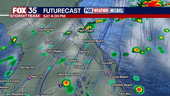 Orlando weather: Drier weekend ahead with highs in the 80s, some passing showers