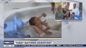 Local family creates 'Tubzi' bathing assistant