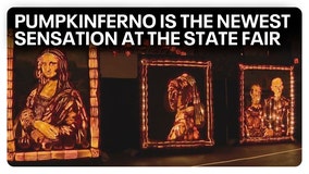 Pumpkinferno is a new exhibit at the State Fair