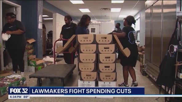 Lawmakers fight spending cuts