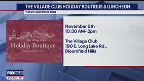 Village Club hosting holiday boutique and luncheon