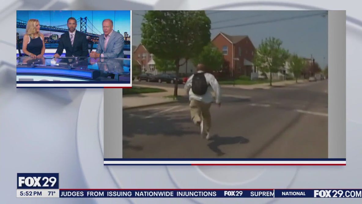 Jeff Cole reacts to chasing folks down for 25 years at FOX 29