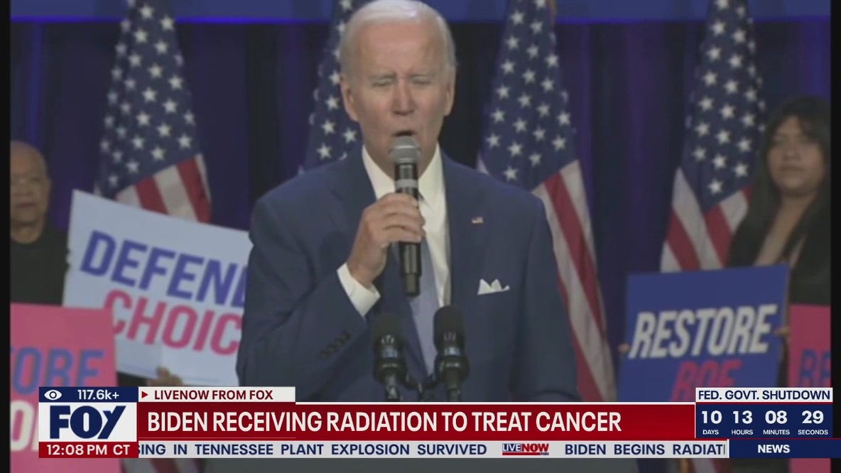 Biden completes round of radiation therapy for aggressive form of prostate cancer