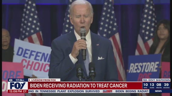 Biden completes round of radiation therapy for aggressive form of prostate cancer
