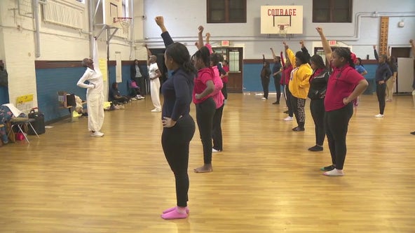 Detroit public school students learn dance at Alvin Ailey theater