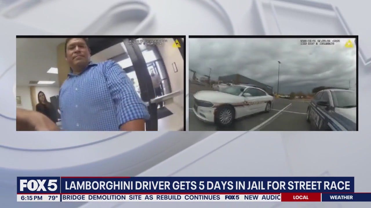 Virginia Lamborghini, Cybertruck Drivers Sentenced Jail Reckless Driving