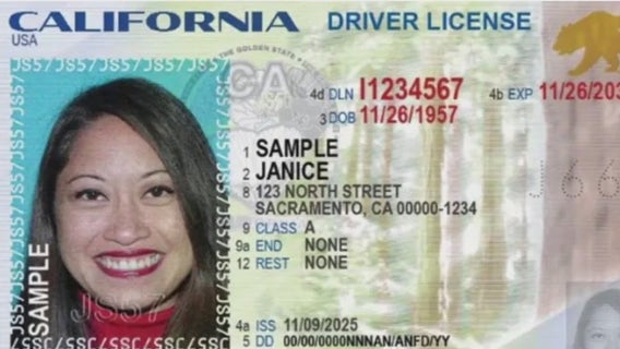 California DMV reveals new driver's license, ID card design