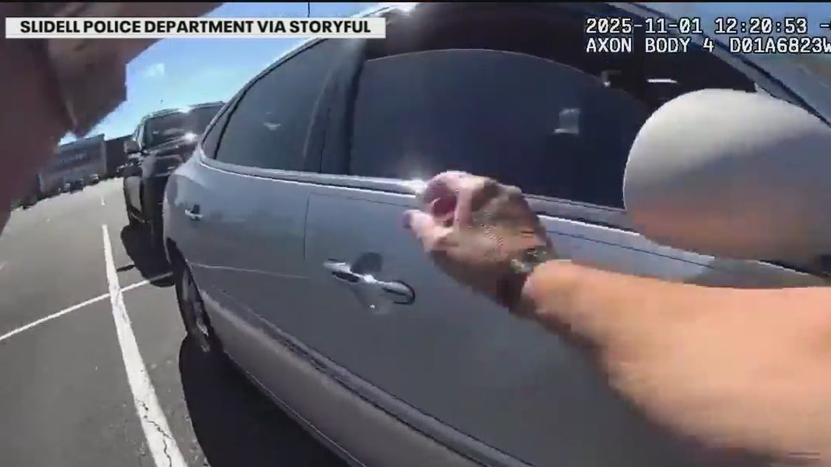 Louisiana woman praised for helping police catch shoplifting suspect