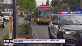 Person shot, killed on Metro bus in Des Moines