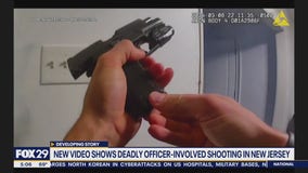 Bodycam footage shows police exchange gunfire with armed man inside New Jersey home