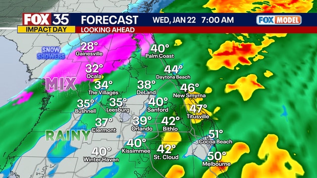 Winter storm and freeze warnings in place: Will it snow in Central Florida?