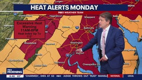 FOX 5 Weather forecast for Monday, July 15