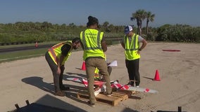 Flagler County drone technology tracking erosion