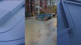 Flooding reported in Wicker Park